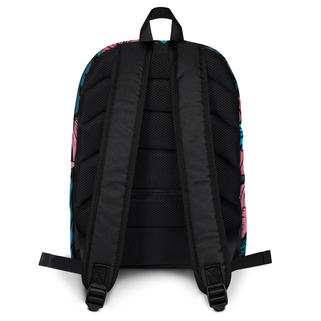 Draper Floral Backpack Black