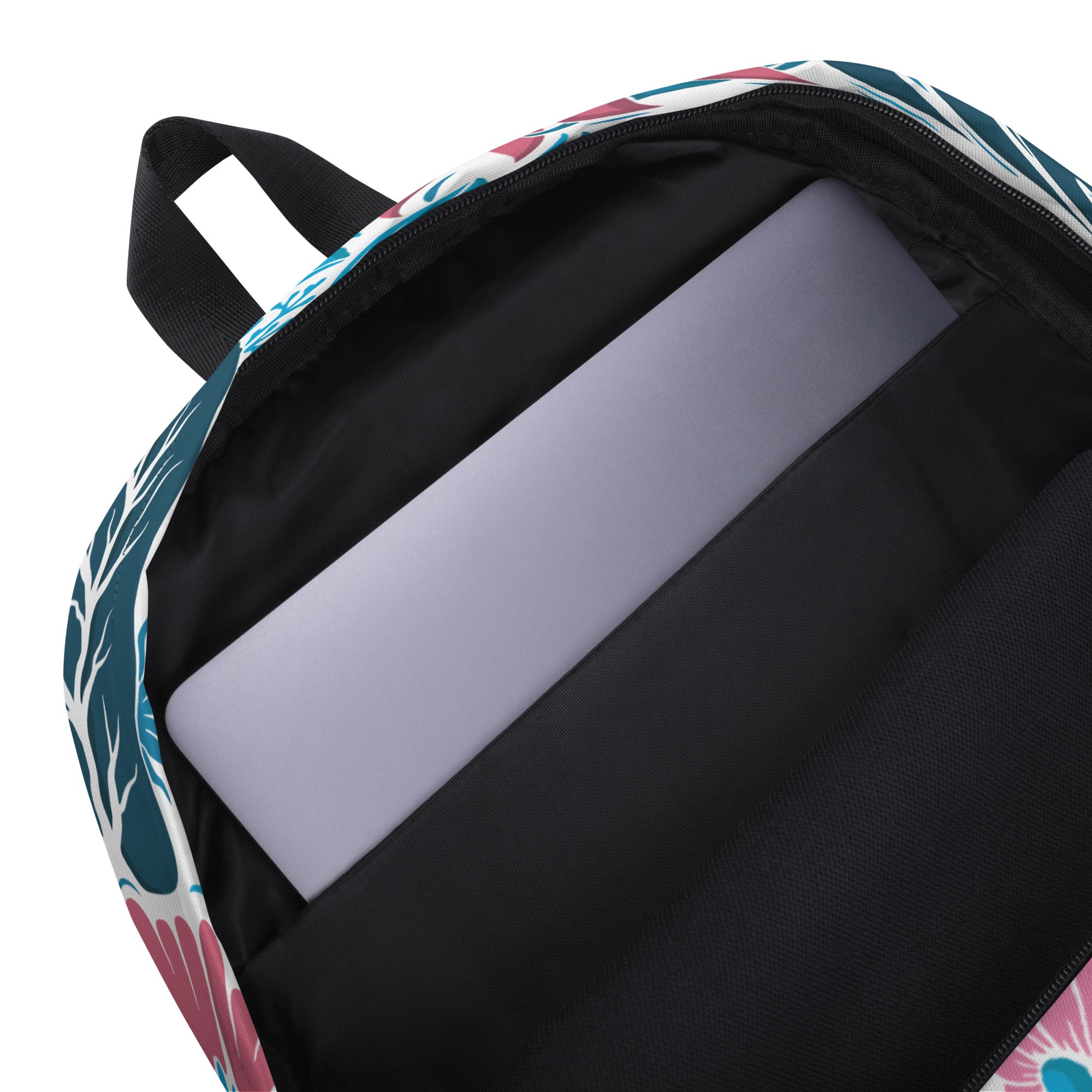 Draper Floral Backpack White