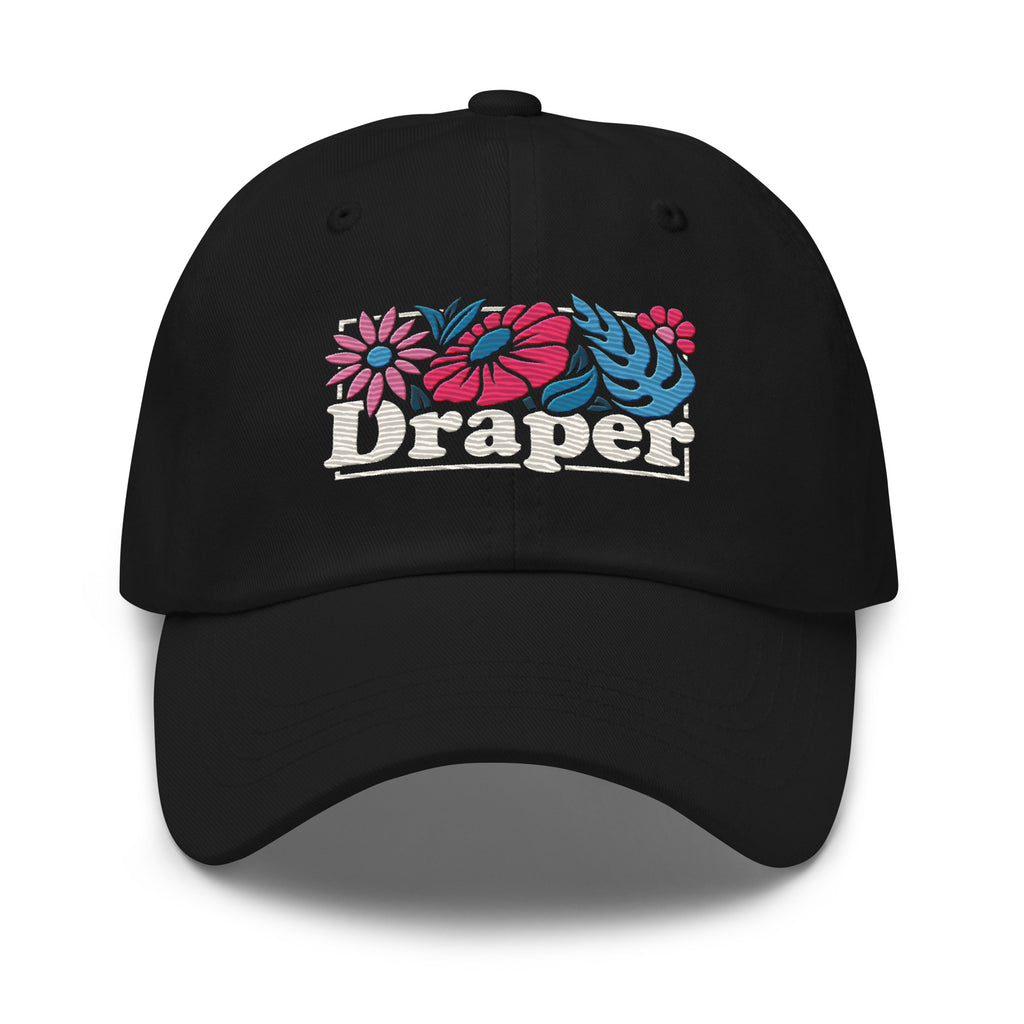 Draper Floral Embroidered Cap