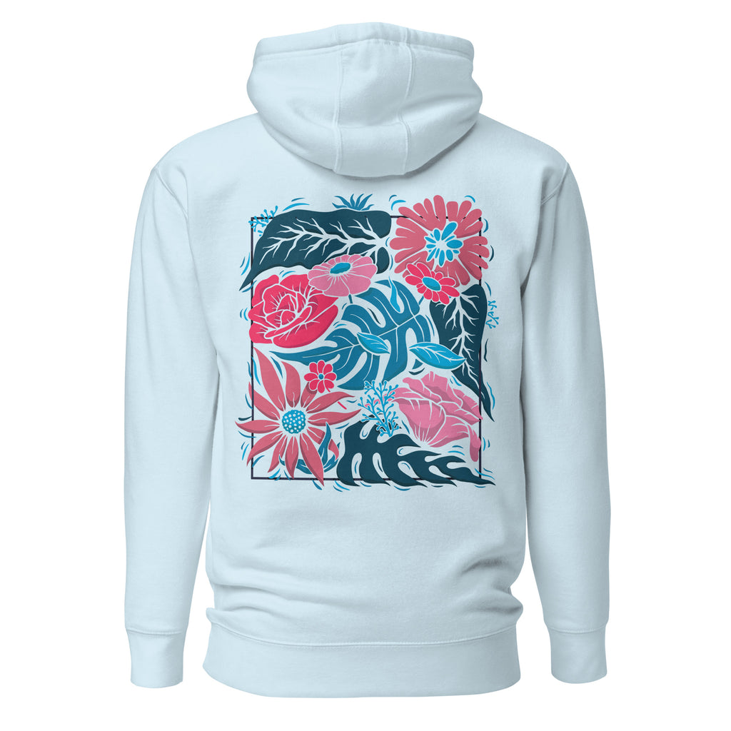 Draper Floral Hoodie Light