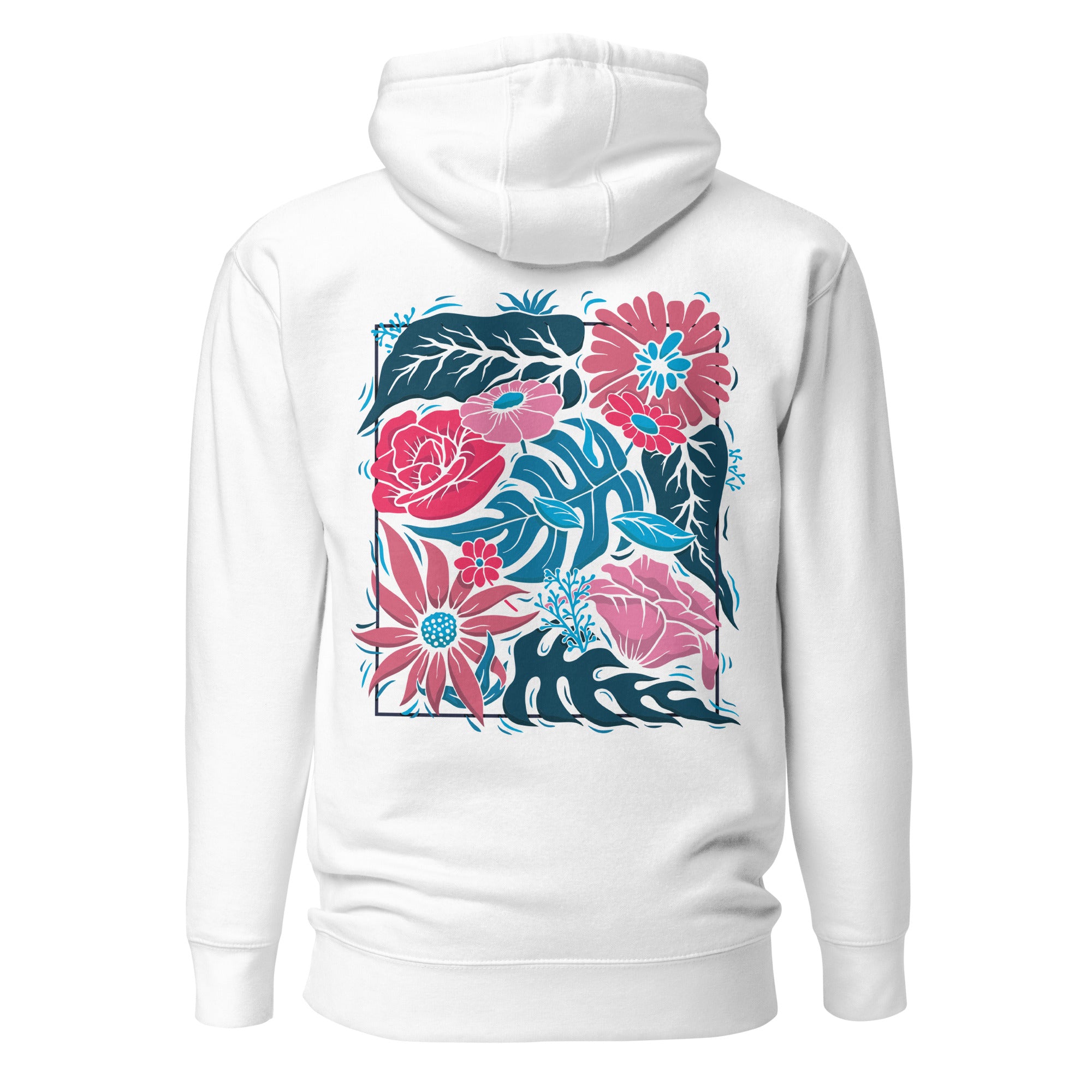 Draper Floral Hoodie Light
