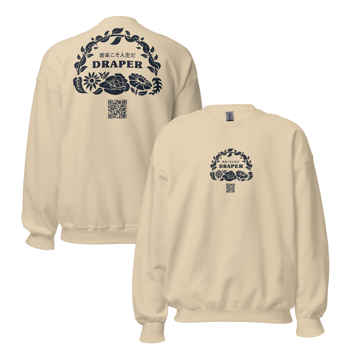 Draper Floral Arc Unisex Sweatshirt