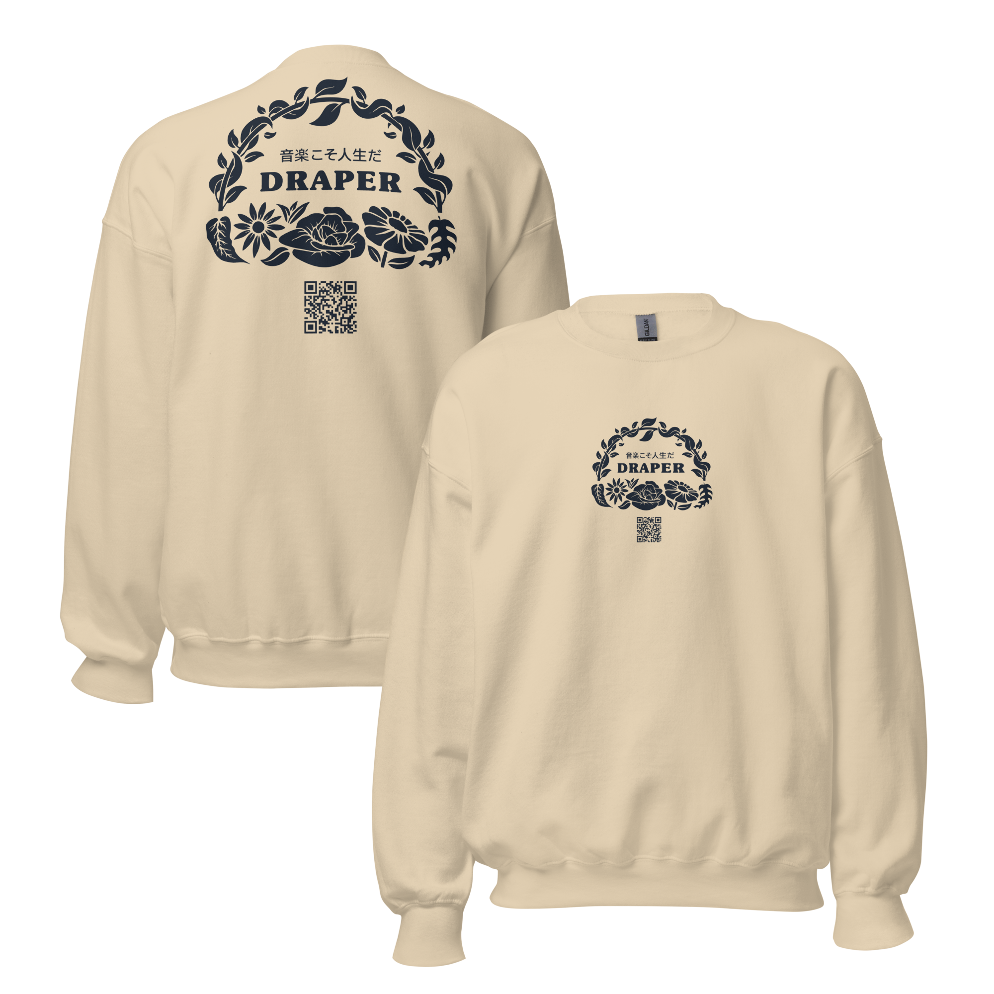 Draper Floral Arc Unisex Sweatshirt